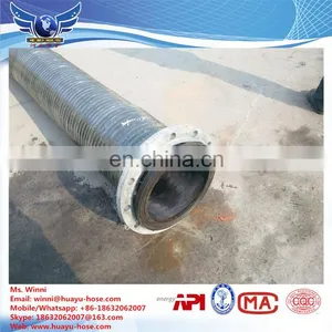 Flexible Hydraulic Hose With Flange End/mud Suction Hose/rubber Hydraulic Hose thumbnail-3