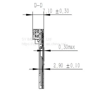 MX-SU-080 Mechanical Infrared Thermal Imaging Shutter, Flag Type Freeshipping , No MOQ Limited thumbnail-2