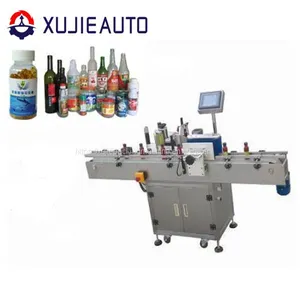 Automatic Round Bottle Adhesive Sticker Labeling Machine thumbnail-1