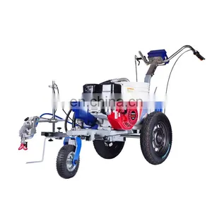 Double Guns Manufacturer Road Marking Paint Machine, Road Line Paint Machine thumbnail-3
