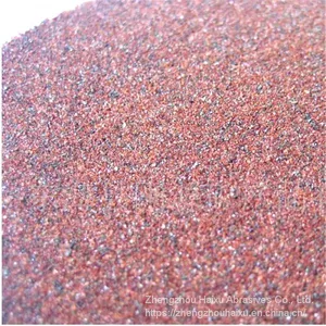 Factory Price of 20/40 Mesh Blasting Pink Garnet Sand thumbnail-5