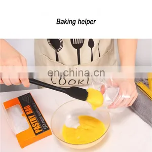 Hot Selling Food Grade Silicon Spatula Kitchen Baking Silicone Rubber 4pcs Kitchen Baking Scraper Set thumbnail-6
