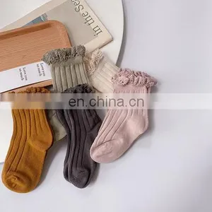 Autumn 2020 New Girls Lace Socks Children Lace Socks Princess Baby Children's Socks thumbnail-3