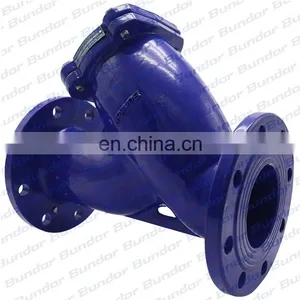 Bundor Casting Flanged End Ansi y Strainer PN16 y Type Strainers Supplier thumbnail-5