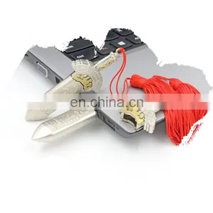 Cheap Promotion Sword Shape USB Flash Drives 16g 32g 64g Custom Stick Sword Flash Drive u Disk thumbnail-4