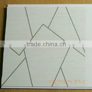 Haining Cheap Artistic Pvc Ceiling Design(10CM/20CM/25CM/30CM/60CM) thumbnail-1