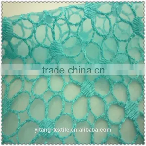 Circle Pattern Embroidered Fabric thumbnail-2