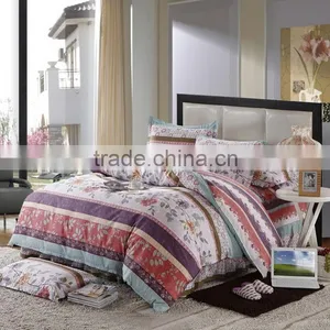 2015 New Fashion Design High Quality Cheap Price Embossed Single Comforter Sets Cotton Printed Bedding Set thumbnail-2