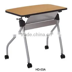 Middle School Folding Student Desk and Chair HD03A-L thumbnail-2