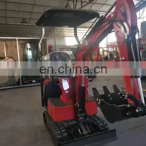 Cheap Prices Chinese Smallest 1 Ton Mini Hydraulic Excavator Micro Mini Digger Excavator for Sale in thumbnail-5