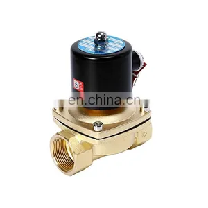 SNS 2W400-40 24v dc Brass Solenoid Valve Water thumbnail-1