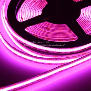 Best Price Factory COB Flexible 420led Pink Color COB LED Strip thumbnail-1