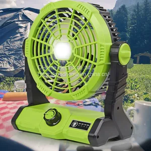 Cross Border Camping Fan Light Tent Wall Hanging Electric Fan Portable USB Charging Small Fan Outdoor Camping Fan thumbnail-3