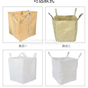 Professional Manufacturer 1000Kg 1Ton Fibc Pp Plastic Woven Bulk Jumbo Woven Bags thumbnail-1