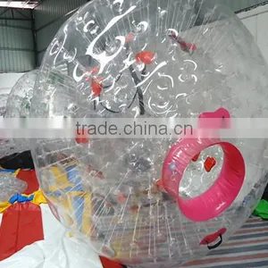 1.0mm TPU/PVC High Quality Colorful Inflatable Clear Zorb Ball thumbnail-1