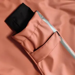 Waterproof Breathable Rain Poncho With Detachable Hood for Kids 4-6 Years thumbnail-4