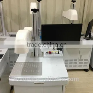 Desktop Fiber Laser Marking Machine For Metal or Non-metal thumbnail-1