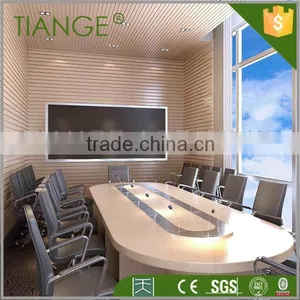 Conference Room Sound Absorb Wooden Wall Panel thumbnail-1