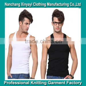 Custom Stringer Tank Top for Men Clothes From Garment Factory thumbnail-1
