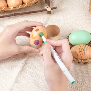 Wooden Simulation Chicken Egg Baby DIY Painting thumbnail-2