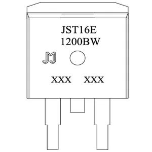JST16E-1200BW 16A TRIAC JIEJIE MICROELECTRONICS thumbnail-1
