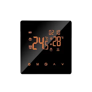 ODM CustomizableBlack Thermostat Temperature Controller for Electric Floor Heating With WiFi thumbnail-2