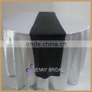 TR064#3 Wedding Party Decorative Popular Gold Sequin Table Runner Quality Choice thumbnail-4