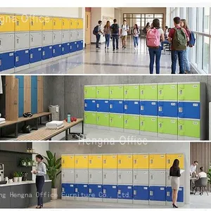 9-Section ABS Locker FLC06 for Clinic Staff — Easy-Clean Surfaces, CE Certified, No Rust thumbnail-3