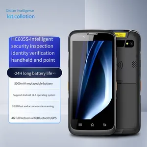 Face Recognition Terminal Pda for Patient Identification, Handheld Barcode Scanning Access Device, Handheld Barcode Scanning and Printing Pda thumbnail-2
