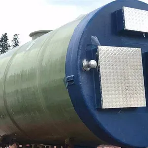 GRP Integrated Lifting Pump Station Sewage Rainwater Collection Factory Direct thumbnail-3