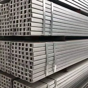 Steel Channel＆U Channel，Q235B, Q355B, S235JR, S355JR, SS400, A36, ST37-2, ST52-3 thumbnail-2