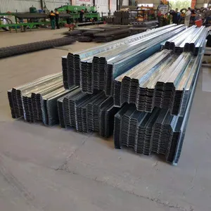 Steel Plate Decking Floor Corrugated Galvanized Zinc Coated Roof Steel Panels Roofing Sheet thumbnail-2