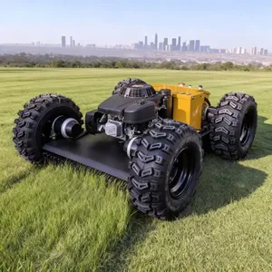 Vigorun Tech Electric Mower Operator-Safe Design Automatic Robot Lawn Mower Tractor for Household Lawn Care thumbnail-1