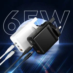 Multi-Port USB-C GaN Wall Charger With Intelligent Power Distribution thumbnail-3