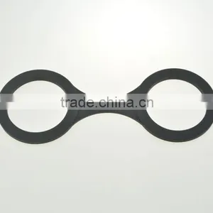 2016 Food Grade Silicone Black and Sex Toy Handcuff for Women and Man thumbnail-2