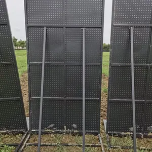 Portable Metal Barriers for Outdoor Events Temporary Pedestrian Construction Security Fence for Crowd Control Indoor Outdoor Use thumbnail-2