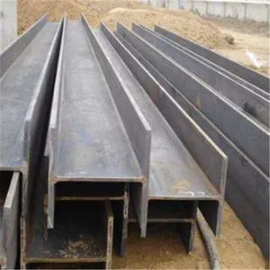 Hot Dip Galvanized Customized A36 A572 SS400 Q235B Large Flange Welded H Column Steel Beam Universal Structural H I Beam thumbnail-3