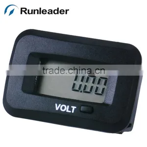 Waterproof Digital Voltage Meter Gauge Voltmeter for Tractor Cultivator ATV CHAINSAW Sprayer Boat Compressor thumbnail-2