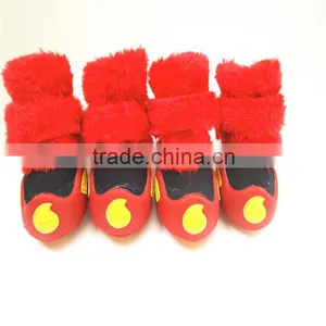 Factory Direct Sell Teddy Puppy Fall Winter Warm Waterproof Dog Boots Pet Shoes thumbnail-4