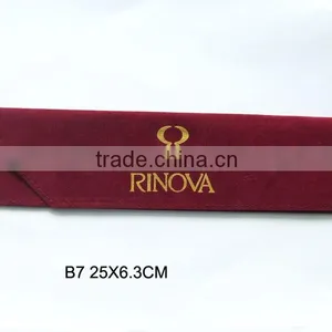 High Quality Jewelry Packaging Leather Pouch thumbnail-1