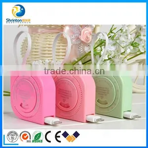 Colorful 2 IN 1 Usb Cable Multi-function Usb Charger Cable for Both Apple/Android thumbnail-1