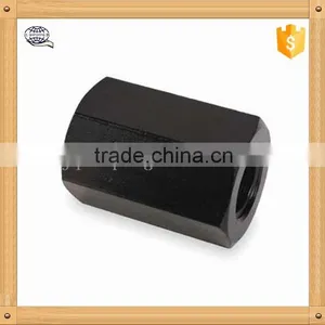 DIN934 High Strength Hex Full Coupling Nut Grade 8.8 Black thumbnail-1