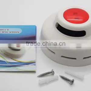 New 9V Battery Red Smoke Alarm Detector thumbnail-2