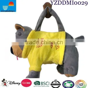 Animal Print Bag / Plush Animal Bag / Plush Animal Print Bag thumbnail-1