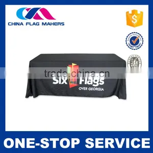 Good Prices Stylish Design Custom Printed Spun Polyester Table Cloth thumbnail-1