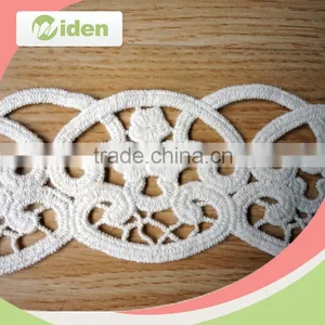 Hot Selling Water Soluble Lace Fabric Floral Pattern Embroidery Patch Supplier's Choice thumbnail-5