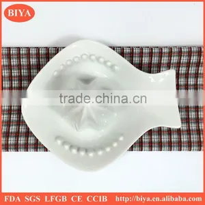 Ceramic Orange Juicer Machine, Porcelain Juice Lapping Cup, Grinding Plate, Ground Dish,fish Shape thumbnail-2