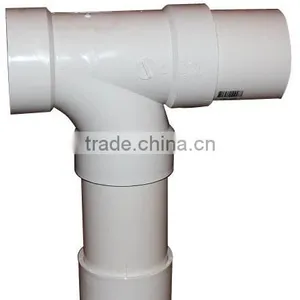 2 Inch Plastic Pvc y Tee , Pvc 45 Degree Lateral Tee , Customized Processing of Plastic Parts thumbnail-3