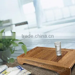 SAMAMOKO African Wenge Wooden Tea Trays/ Teaboards Guangzhou Factory Supplies thumbnail-1