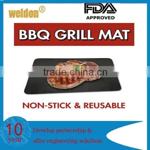 100% Non-stick Teflon Coating Heat Resistant Grill Mat PFOA Free thumbnail-4